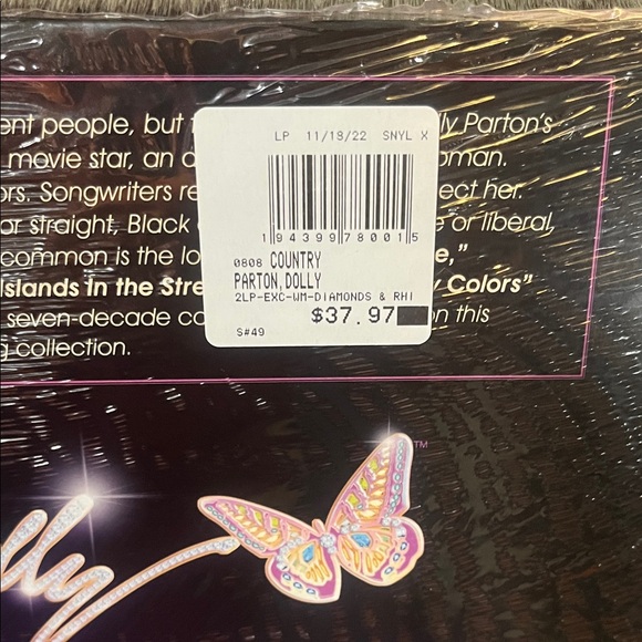 Dolly Parton Diamonds & Rhinestones Vinyl - Picture 5 of 6